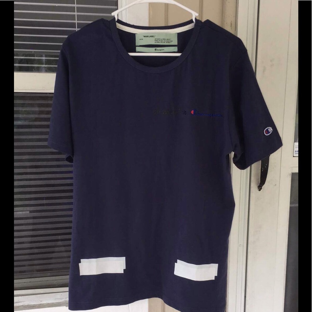 Off White x Champion T-Shirt